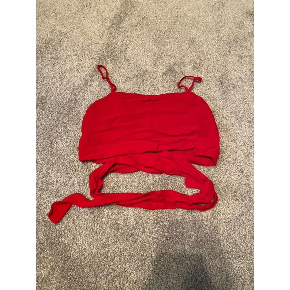 J. Galt crop top tie‎ back